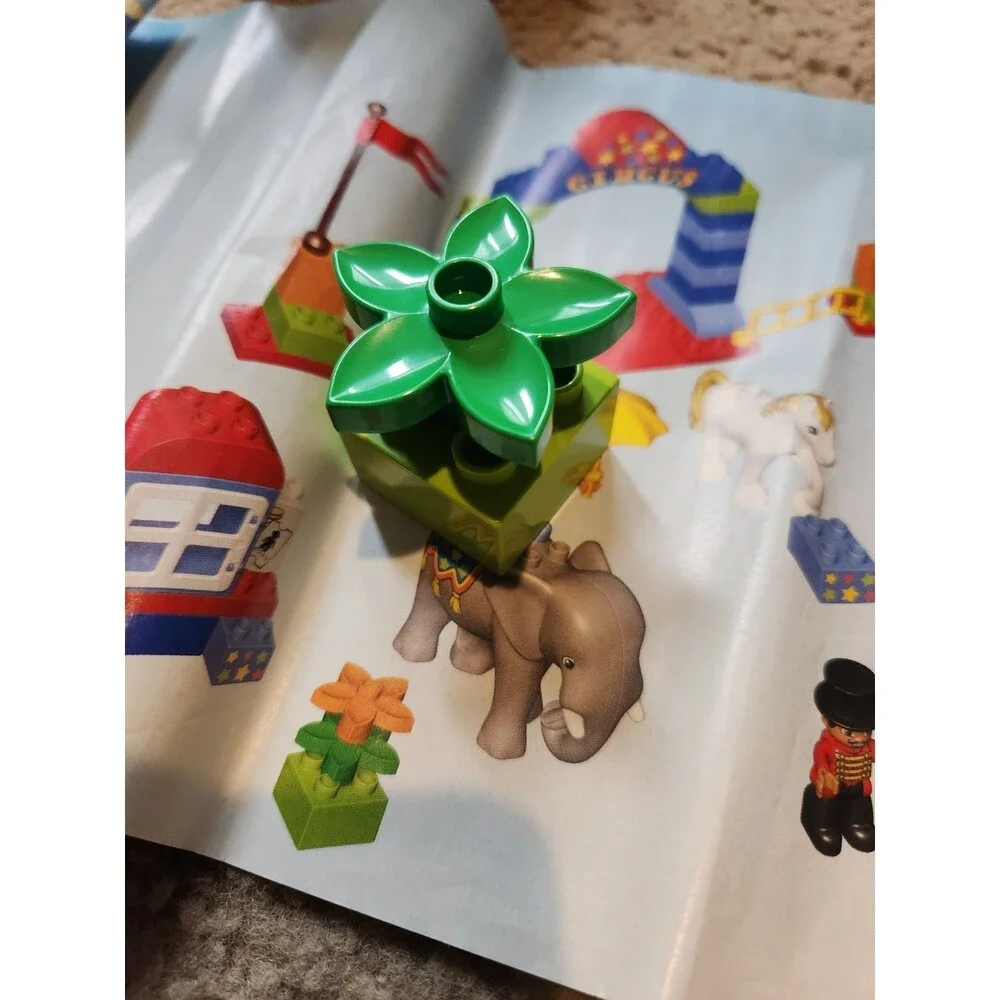 LEGO DUPLO #10504 My First Circus Set 99% Complete w/Box And Instructions